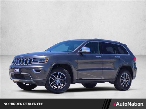 Granite Crystal Metallic Clearcoat 2017 Jeep Grand Cherokee Limited