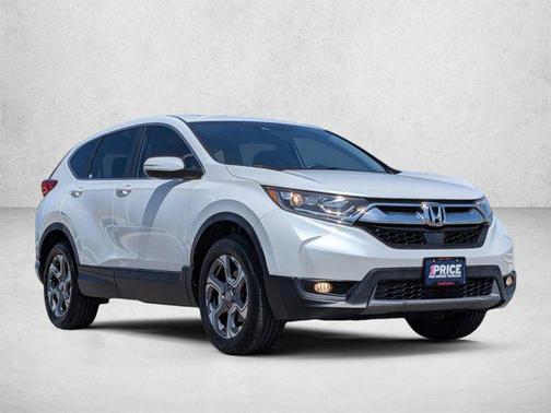 Platinum White Pearl 2019 Honda CR-V EX