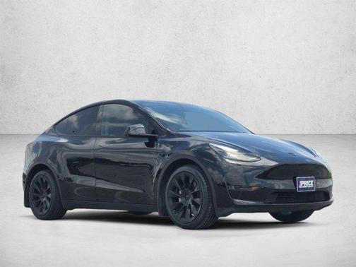 Solid Black 2024 Tesla Model Y Long Range Dual Motor All-Wheel Drive