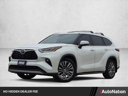 Blizzard Pearl 2021 Toyota Highlander Platinum