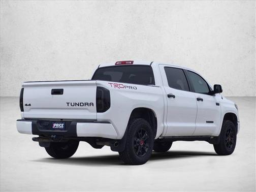 Super White 2019 Toyota Tundra TRD Pro 5.7L V8