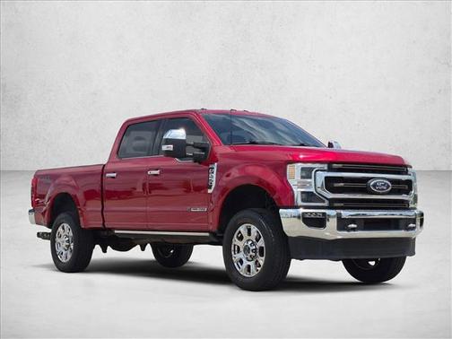 Rapid Red Metallic Tinted Clearcoat 2022 Ford F-250 King Ranch