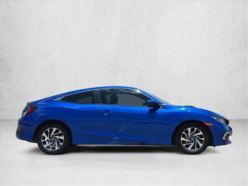 Aegean Blue Metallic 2019 Honda Civic LX