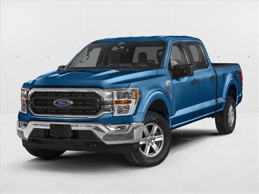 Antimatter Blue Metallic 2021 Ford F-150 XLT