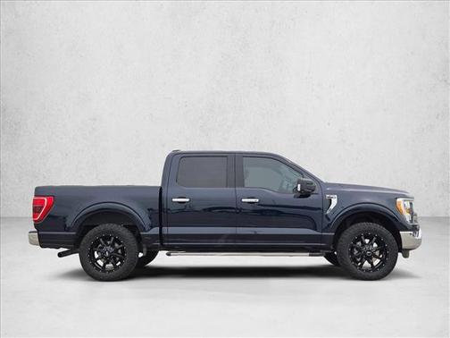 Antimatter Blue Metallic 2021 Ford F-150 XLT