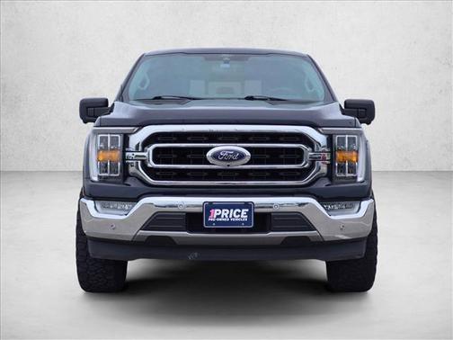 Antimatter Blue Metallic 2021 Ford F-150 XLT