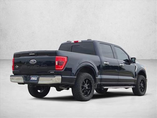 Antimatter Blue Metallic 2021 Ford F-150 XLT