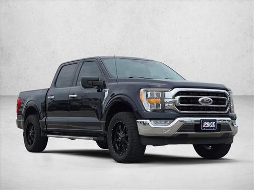 Antimatter Blue Metallic 2021 Ford F-150 XLT