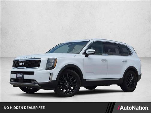 Glacial White Pearl 2022 Kia Telluride SX