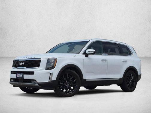Glacial White Pearl 2022 Kia Telluride SX