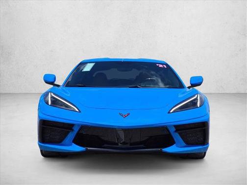 Rapid Blue 2021 Chevrolet Corvette Stingray w/2LT