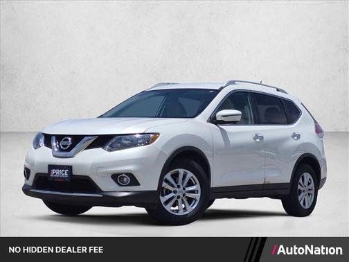 Pearl White 2016 Nissan Rogue SV