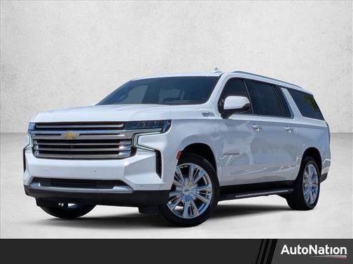 Summit White 2022 Chevrolet Suburban 2WD High Country