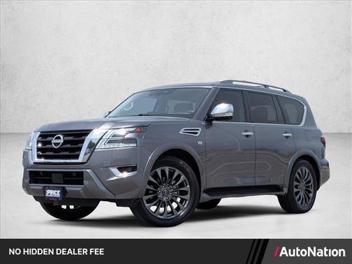 Gun Metallic 2022 Nissan Armada Platinum 4WD