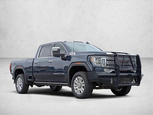 Pacific Blue Metallic 2021 GMC Sierra 2500 Denali