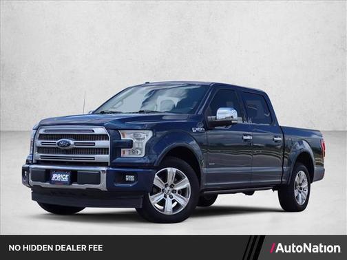 Blue Jeans Metallic 2017 Ford F-150 Platinum