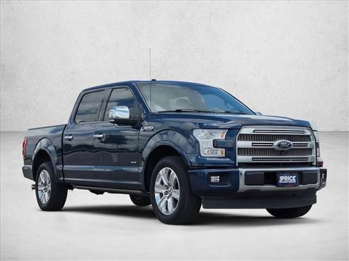 Blue Jeans Metallic 2017 Ford F-150 Platinum