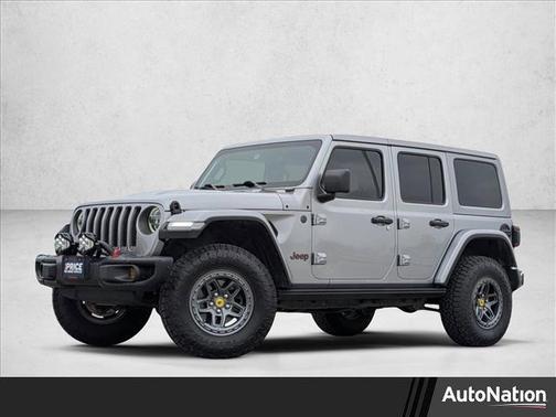 Billet Silver Metallic Clearcoat 2019 Jeep Wrangler Unlimited Rubicon