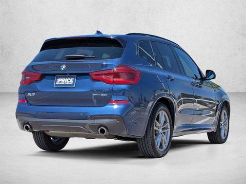 Phytonic Blue Metallic 2021 BMW X3 xDrive30i