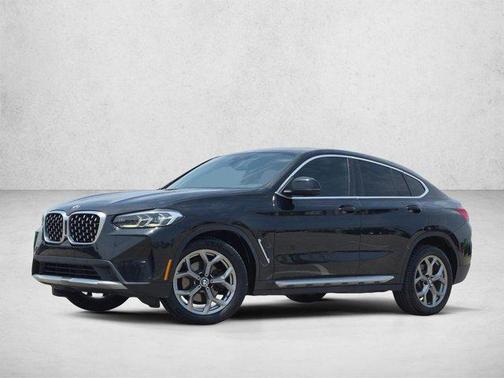 Black Sapphire Metallic 2022 BMW X4 xDrive30i