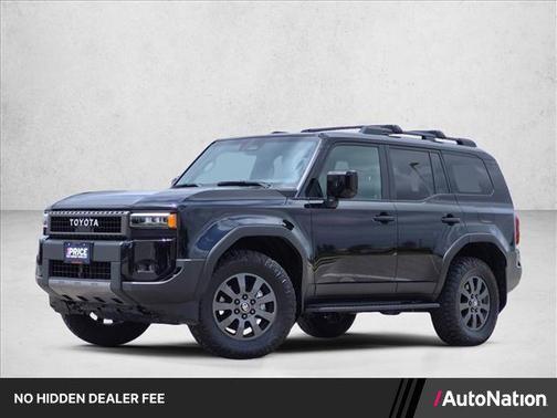 Black 2025 Toyota Land Cruiser Base