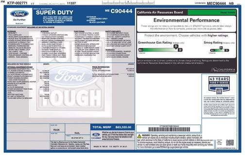 2021 Ford F-350 Platinum