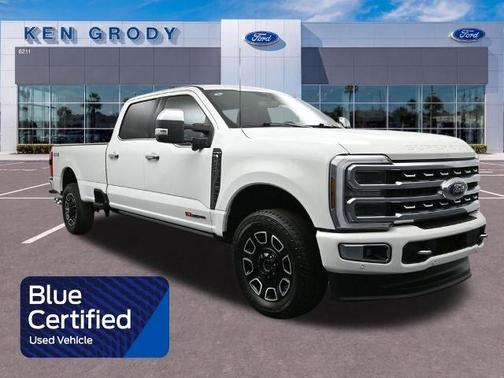 STAR WHITE 2024 Ford F-250 PLATINUM