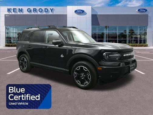 SHADOW BLACK 2025 Ford Bronco Sport OUTER BANKS