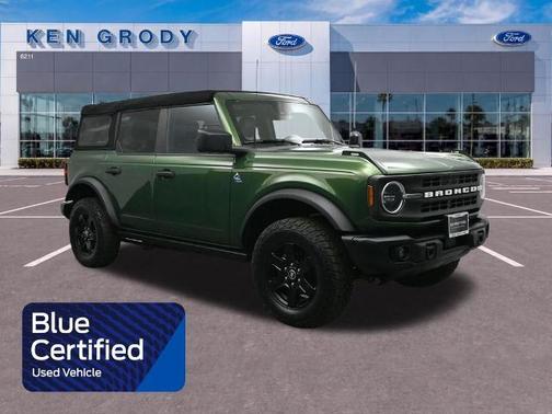 ERUPTION GREEN METALLIC 2024 Ford Bronco BLACK DIAMOND
