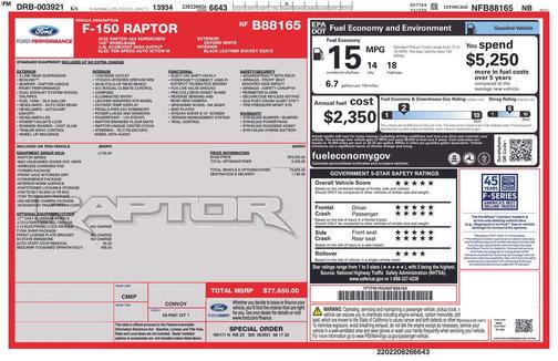 2022 Ford F-150 Raptor