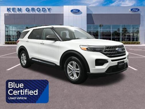 STAR WHITE MET TRI-COAT 2024 Ford Explorer XLT