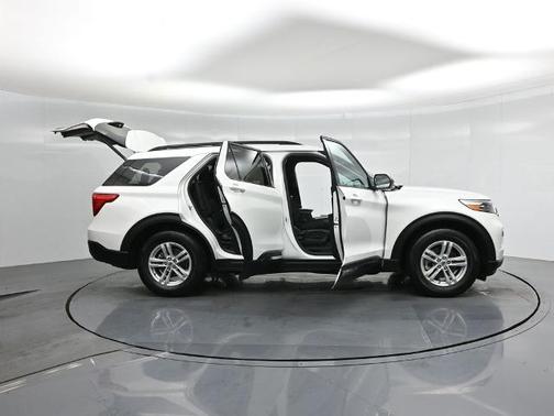 STAR WHITE MET TRI-COAT 2024 Ford Explorer XLT