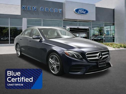 Lunar Blue Metallic 2019 Mercedes-Benz E-Class 4MATIC