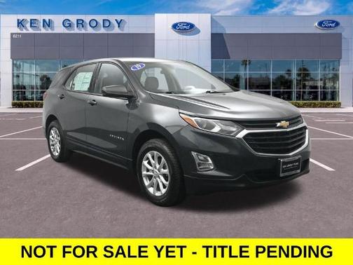 Nightfall Gray Metallic 2019 Chevrolet Equinox LS
