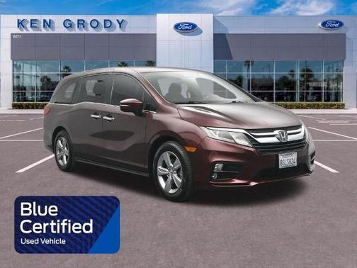Deep Scarlet Pearl 2020 Honda Odyssey EX