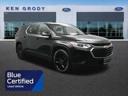 Mosaic Black Metallic 2020 Chevrolet Traverse LS W/1LS