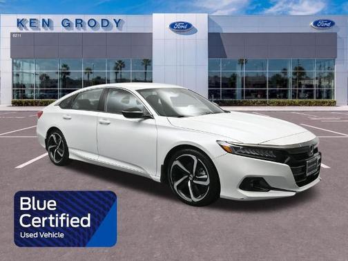 Platinum White Pearl 2022 Honda Accord SPORT 1.5T