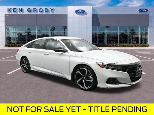 Platinum White Pearl 2022 Honda Accord SPORT 1.5T