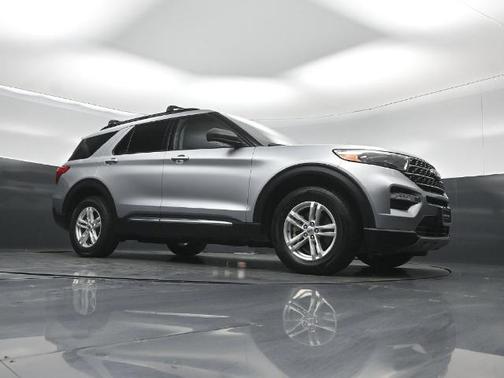 ICONIC SILVER METALLIC 2022 Ford Explorer XLT