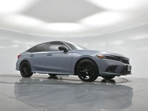 Blue 2022 Honda Civic SPORT