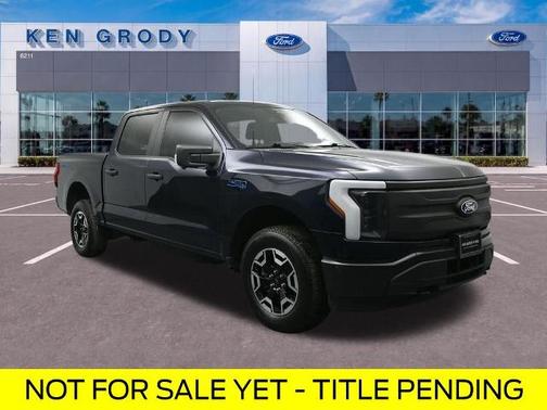 ANTIMATTER BLUE METALLIC 2024 Ford F-150 Lightning PRO