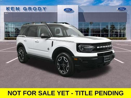 OXFORD WHITE 2024 Ford Bronco Sport OUTER BANKS