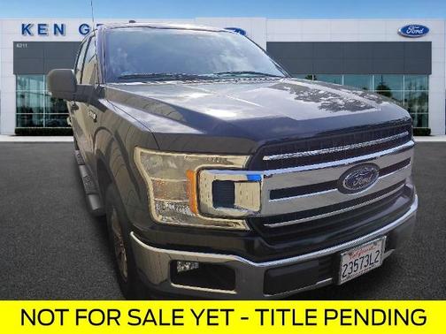 SHADOW BLACK 2018 Ford F-150 XLT