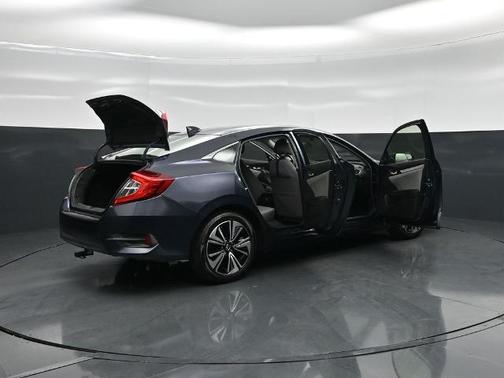 Cosmic Blue Metallic 2018 Honda Civic EX-T