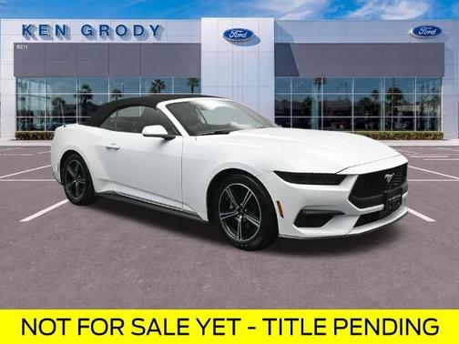 OXFORD WHITE 2025 Ford Mustang ECOBOOST PREMIUM