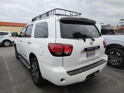 Super White 2020 Toyota Sequoia LIMITED