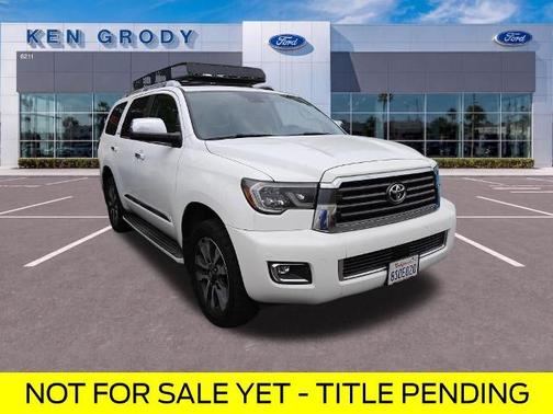 Super White 2020 Toyota Sequoia LIMITED