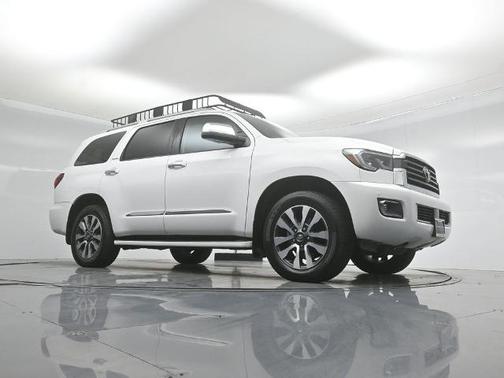 Super White 2020 Toyota Sequoia LIMITED