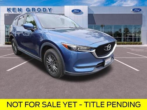 ETERNAL BLUE MICA 2017 Mazda CX-5 TOURING