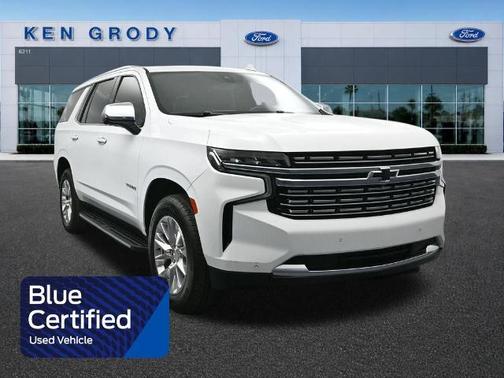 Summit White 2021 Chevrolet Tahoe PREMIER